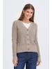 Oxmo Strickjacke OXKanna in Grau