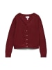 Vero Moda Girl Strickjacke in Syrah