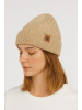 Faera Strickmütze warmes Design in Beige