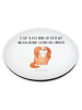 Mr. & Mrs. Panda Rund Magnet Hund Cavalier King Charles Spaniel ... in Weiß