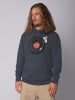 wat? Apparel Sweatshirt Schallplatte in India Ink Grey