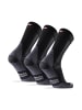 DANISH ENDURANCE Socken Classic Hiking Crew in Black/Grey