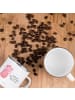 Mr. & Mrs. Panda Camping Emaille Tasse Axolotl Hurra mit Spruch in Weiß