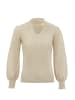 leo selection Damen Strickpullover in Beige