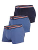 Haasis Bodywear 3er-Set: Pants in navy/poseidon/stahl