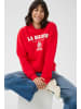Kaffe Sweatshirt KAberta Loose fit in True Red