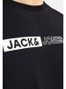 Jack & Jones T-Shirt Corp in Schwarz