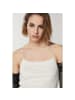 Patrizia Pepe Silber Nylon Kleid