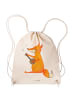 Mr. & Mrs. Panda gym tasche Fuchs Gitarre ohne Spruch in Creme