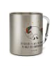 Mr. & Mrs. Panda Isolierbecher Einhorn Nacht mit Spruch in Silber