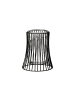 Ritzenhoff & Breker Windlicht Nero in Schwarz-Transparent 17 cm in schwarz-transparent