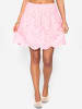 SASSYCLASSY Rock mit Lochstickerei in Rosa