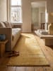 KADIMA DESIGN Läufer Uni rutschhemmend weich wohnlich Wohnzimmer Schlafzimmer in Gold
