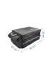 relaxdays Kofferraum Organizer in Schwarz - (B)60 x (H)30 x (T)40 cm