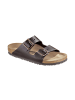 Birkenstock Pantoletten Arizona in dark brown