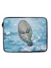 Mr. & Mrs. Panda Notebook Tasche Seekuh Happy ohne Spruch in OZeichenanblue