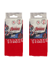 ONOMATO! 6er-Set: Socken Avengers Iron Man und Captain America in Mehrfarbig