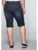 sheego Bermudas in dark blue Denim