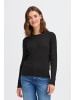 Oxmo Rollkragenpullover OXSisse in schwarz