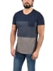 !SOLID Rundhalsshirt in blau