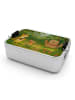 Mr. & Mrs. Panda Retro Lunchbox Waldtiere Aloha Design ohne Spruch in Weiß