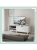 relaxdays TV-Lowboard in Weiß - (B)140 x (H)50 x (T)40 cm
