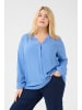 KAFFE curve Langarm-Bluse KCmahlena in Ebb and Flow