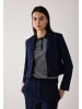 More & More feminines Kurzblazer-Jäckchen in dark blue