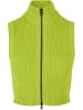 Urban Classics Urban Classics Damen Ladies Short Knit Vest in frozenyellow