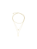 Luxenter Halskette Rewary mit 18 Karat Gelbgold-Finish – REWARY