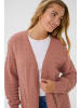 Kaffe Strickjacke KAemria Regular fit in Light Mahogany