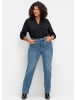 sheego Jeans in blue denim