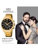 Festina Chronograph-Armbanduhr Festina Timeless Chronograph gold groß (ca. 44mm)