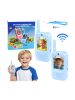 Wisam® Walkie-Talkies für Kinder mit Videoaufzeichnungskamera, blau
