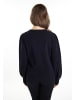 Usha Damen Pullover Mit Perlen in Schwarz