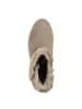 Marco Tozzi Plateau Stiefeletten in Beige