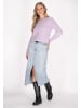 DreiMaster Damen Pullover in Lavendel melange