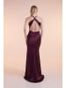 Unique Kleid Draping Queen Dress in Burgundy