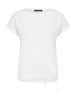 Betty Barclay Halbarm-Shirt mit Schleifenknoten in Rohweiß