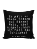 Mr. & Mrs. Panda Kopfkissen Es gibt so viele... mit Spruch in Schwarz