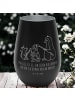 Mr. & Mrs. Panda Gold Windlicht Pinguin Lagerfeuer mit Spruch in Schwarz