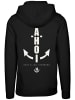 F4NT4STIC Hoodie Ahoi Anker Knut & Jan Hamburg in schwarz