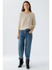 Oui Pullover in light beige mel