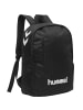 Hummel Basic Rucksack Ranzen mit Laptop Fach Tasche CORE BACK PACK in Schwarz