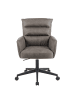 DUBI Möbel 2er-Set: Bürostuhl Mika-Riko in Taupe - (B)60 x (H)92 x  (T)66 cm