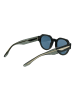 Trussardi Unisex Sonnenbrillen Rund Grün