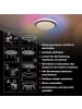 LEDVANCE SMART + WIFI LED Deckenleuchte weiß schwarz 32W 3400lm dimmbar