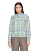 CARTOON Blazer-Jacke kariert in Green/Blue