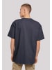 F4NT4STIC Heavy Oversize T-Shirt kindness OVERSIZE TEE in marineblau