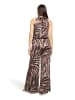 Vera Mont Jumpsuit mit Animalprint in Brown/Brown